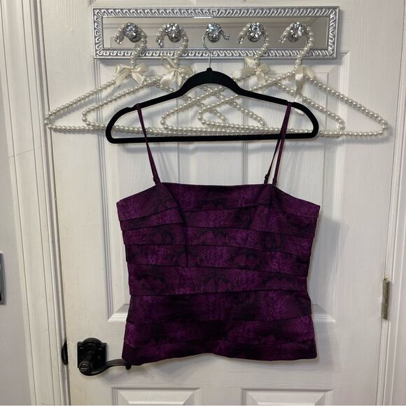 Elegant Purple Women's Top - Picture 1 of 7